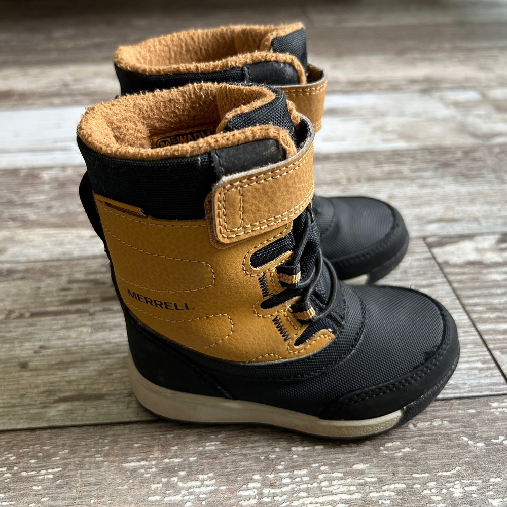 Merrell Leather Snow Winter Boots, Toddler size 6